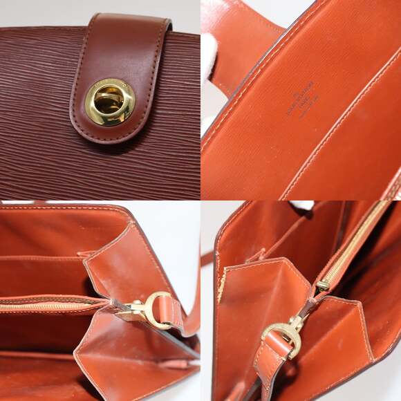 LOUIS VUITTON Epi Capuchin Shoulder Bag Brown M52343 - Picture 11 of 13